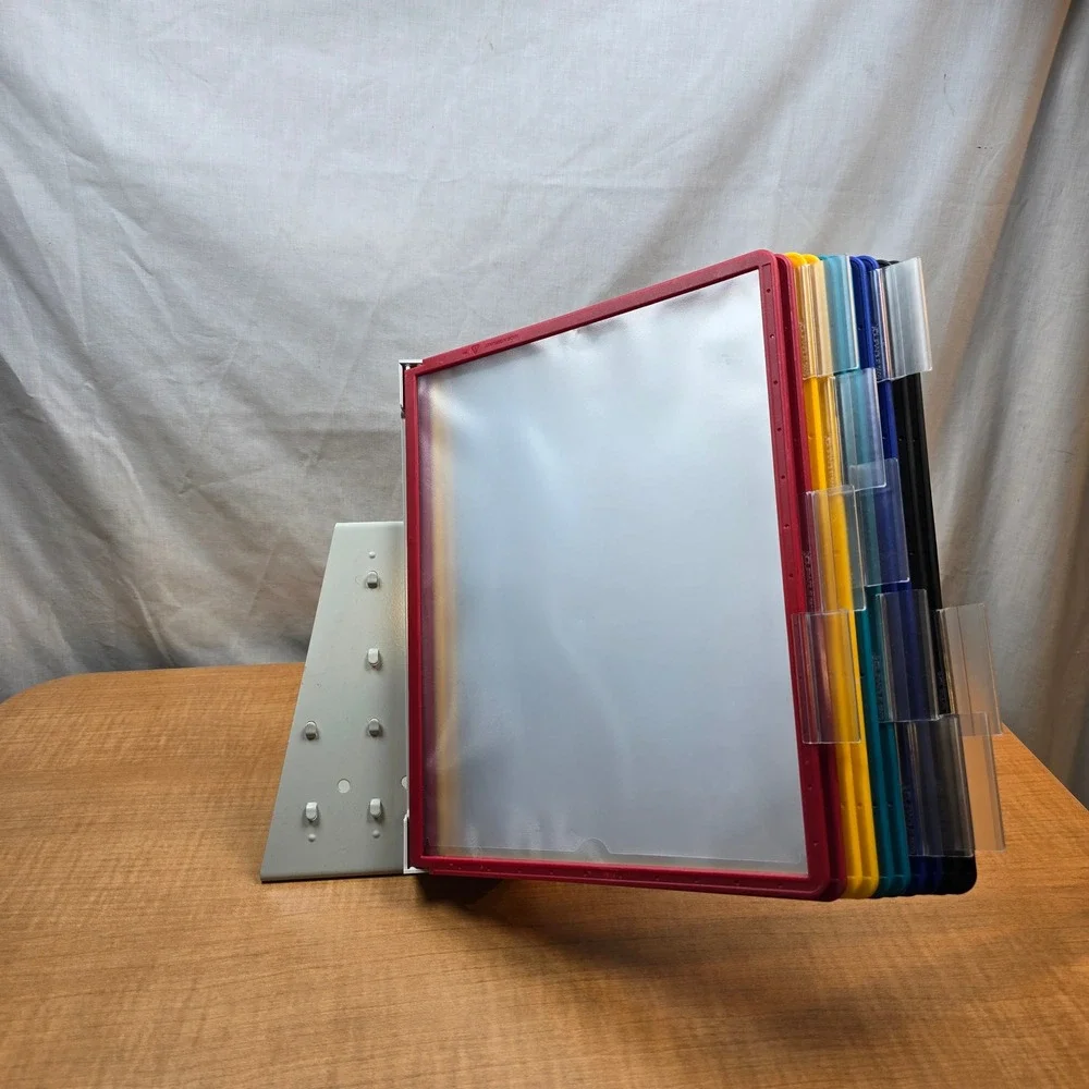 Pocket Reference System 20-Sheet Display Organizer Sturdy Expandable Storage